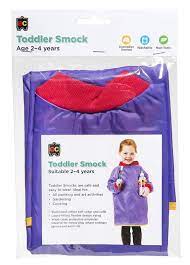 EC Toddler Smock Purple 2-4years Long Sleeves